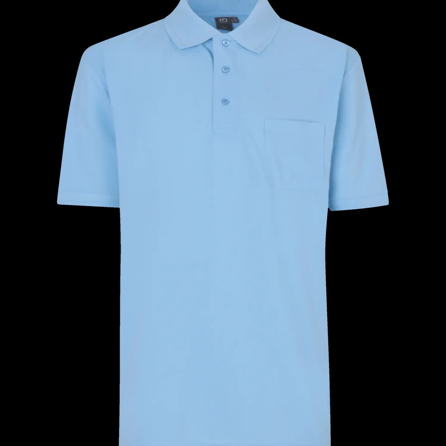 Best ID klassisk herre poloshirt lys blå str. XL