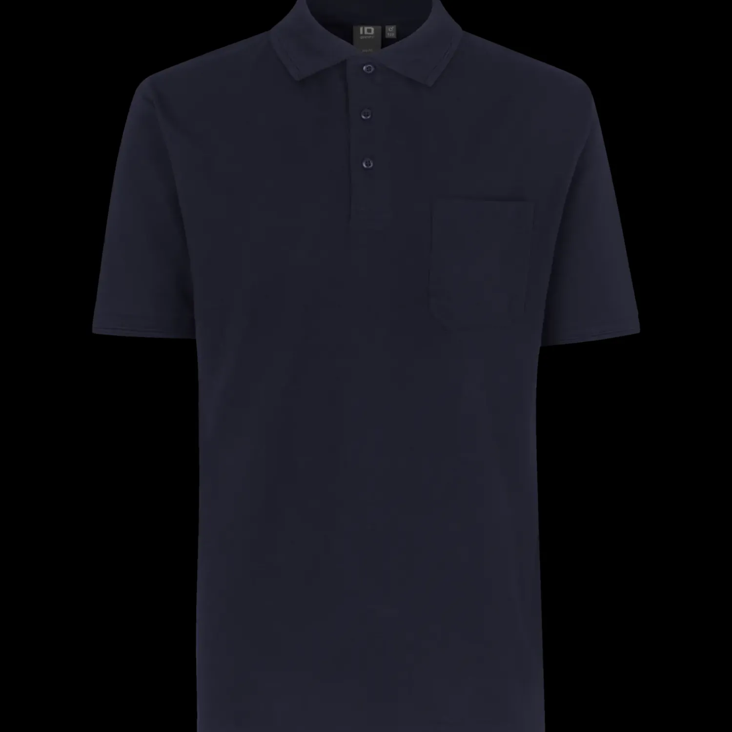 New ID klassisk herre poloshirt navy str. XL
