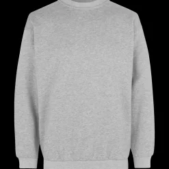 Best ID klassisk herre sweatshirt grå melange str. XL