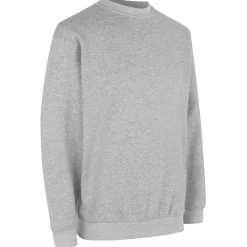 Best ID klassisk herre sweatshirt grå melange str. XL