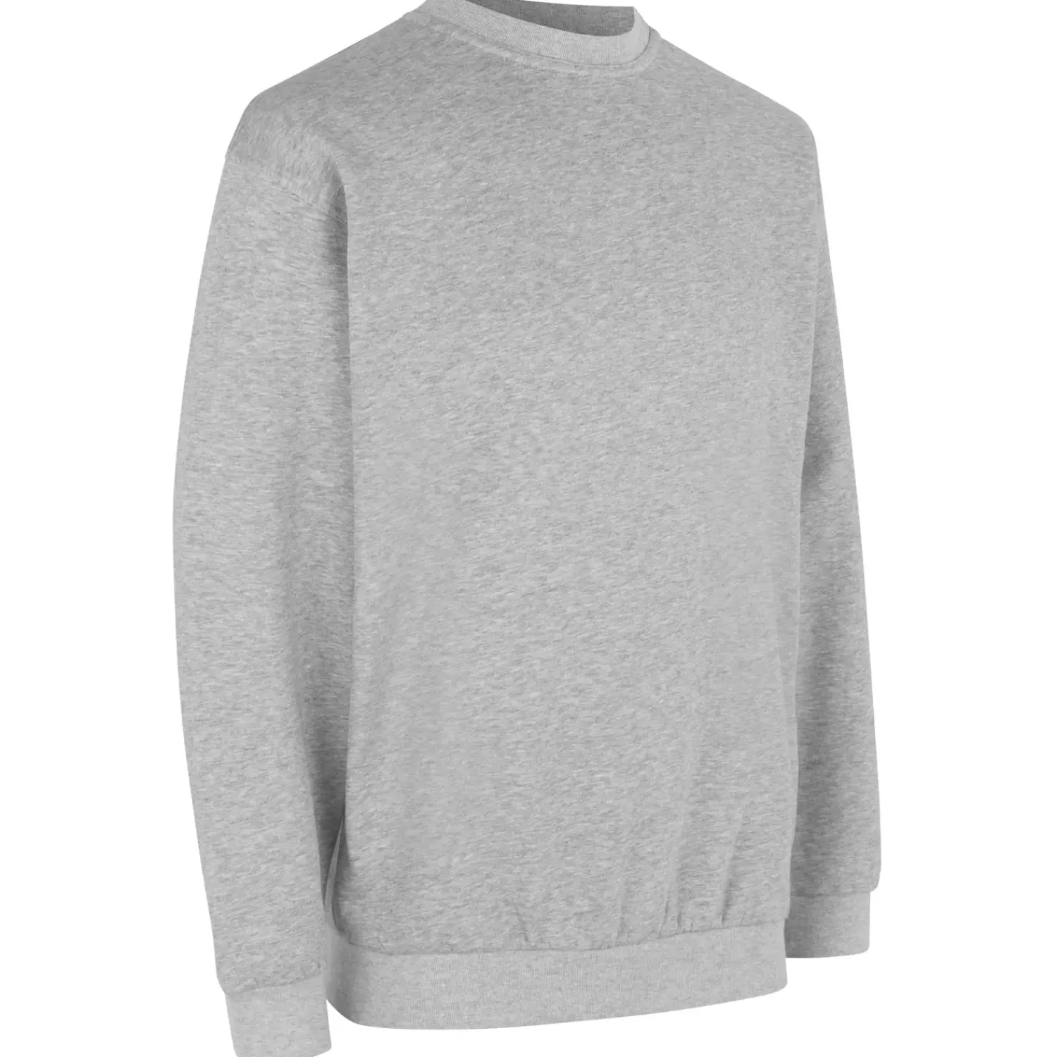 Best ID klassisk herre sweatshirt grå melange str. XL