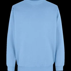 ID Trøjer Og Sweatshirts^klassisk herre sweatshirt lys blå str. M