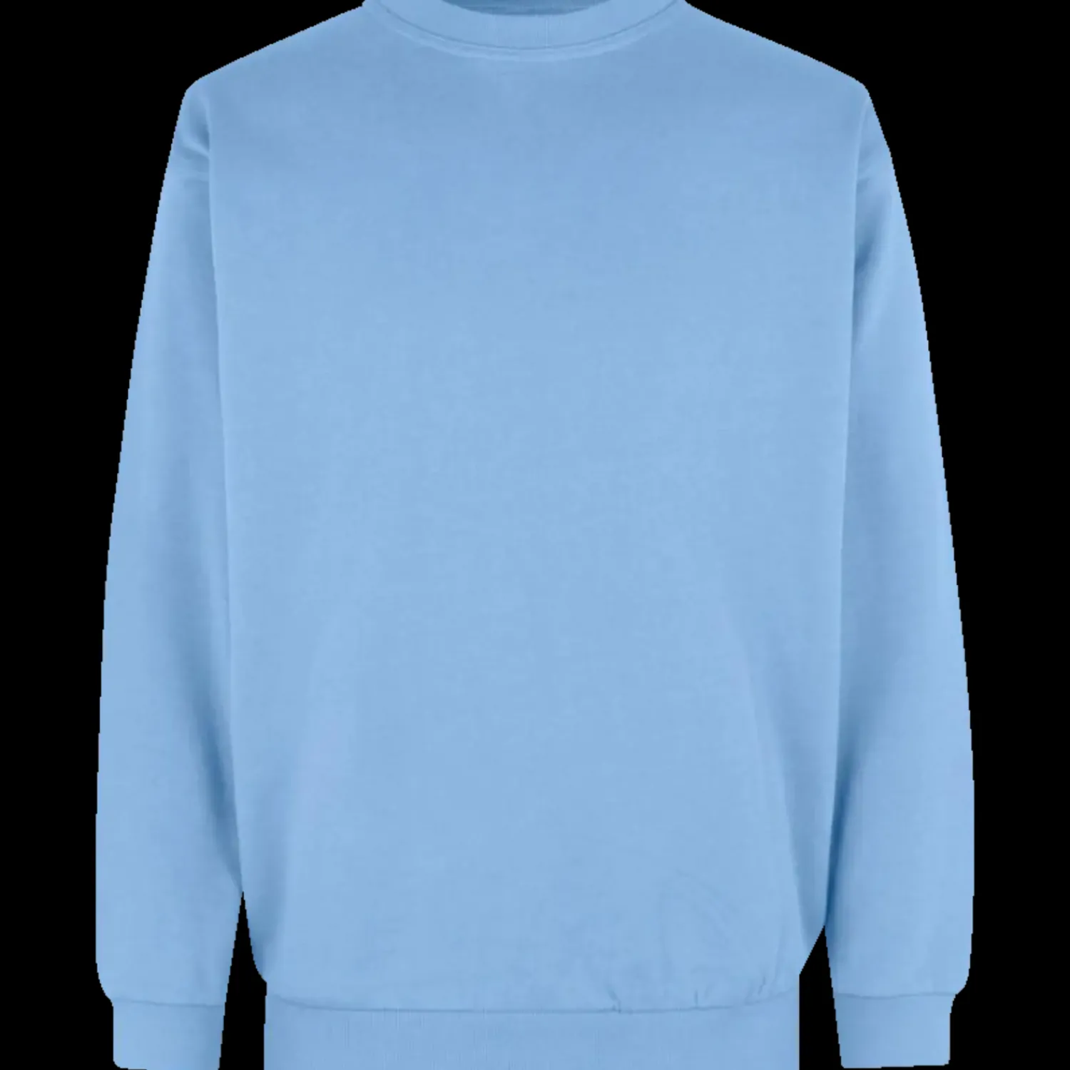 ID Trøjer Og Sweatshirts^klassisk herre sweatshirt lys blå str. M