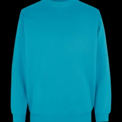 ID Trøjer Og Sweatshirts^klassisk herre sweatshirt turkis str. 2XL