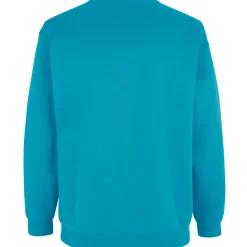 ID Trøjer Og Sweatshirts^klassisk herre sweatshirt turkis str. 2XL