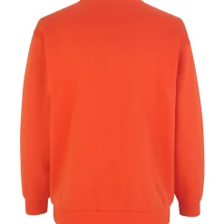 ID klassisk herre sweatshirt orange str. 2XL