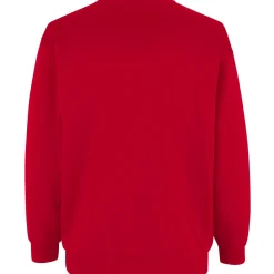 ID Trøjer Og Sweatshirts^klassisk herre sweatshirt rød str. XL