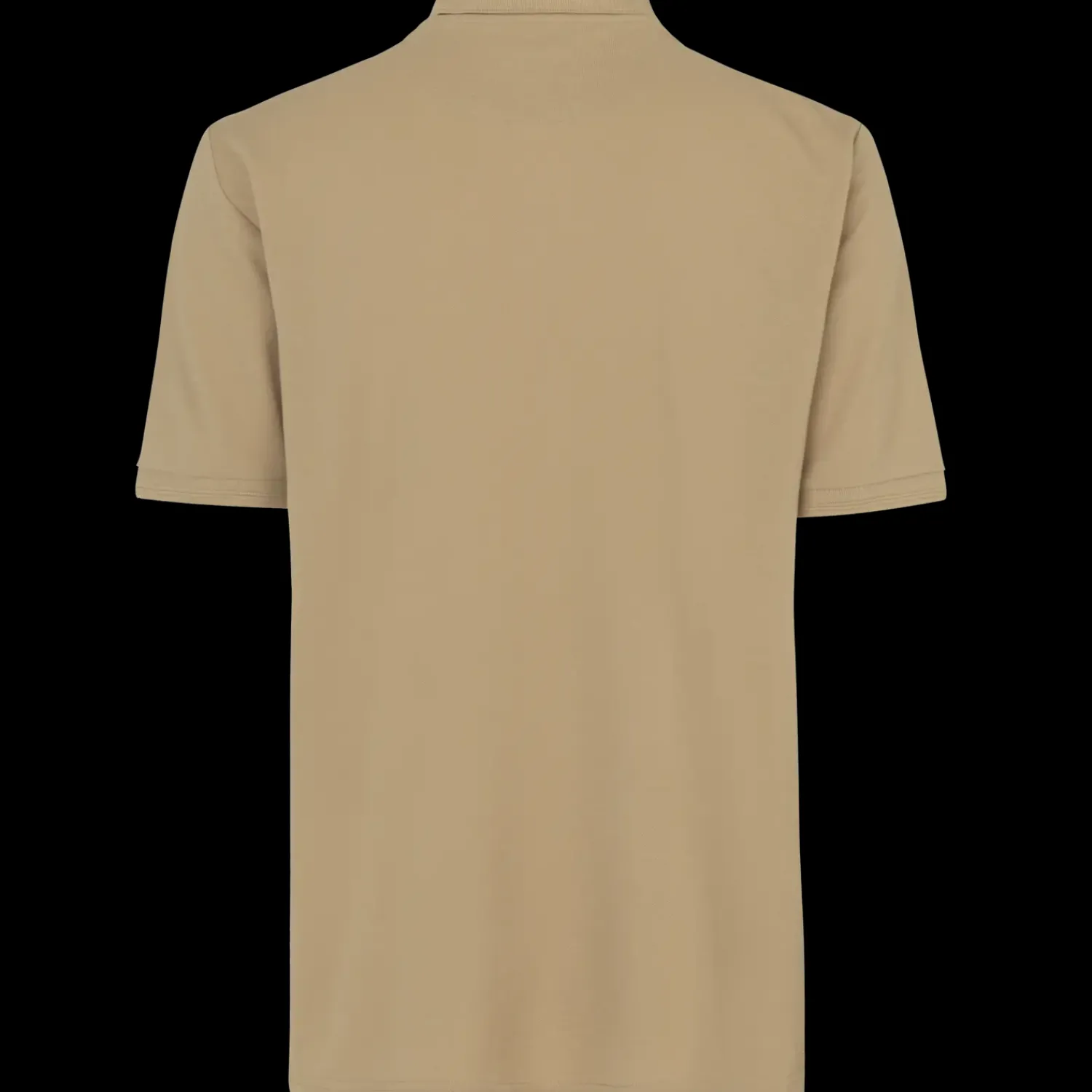 Clearance ID klassisk poloshirt med lomme sand str. 2XL