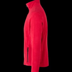 ID Trøjer Og Sweatshirts^mikrofleece cardigan rød str. XL