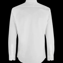 Online ID Oxford L/S Modern fit herre skjorte hv str. L