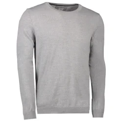 ID Trøjer Og Sweatshirts^S650 Pullover herre lys grå melange str. L