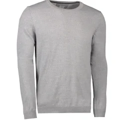 ID Trøjer Og Sweatshirts^S650 Pullover herre lys grå melange str. L
