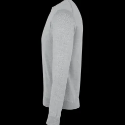 ID Trøjer Og Sweatshirts^S650 Pullover herre lys grå melange str. L