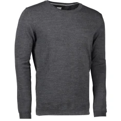 ID Trøjer Og Sweatshirts^S650 Pullover herre mørk grå melange str. L