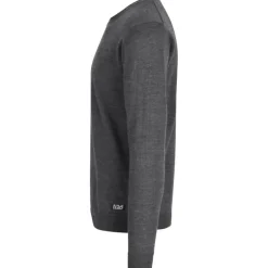 ID Trøjer Og Sweatshirts^S650 Pullover herre mørk grå melange str. L