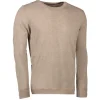 ID S650 Pullover herre sand melange str. L