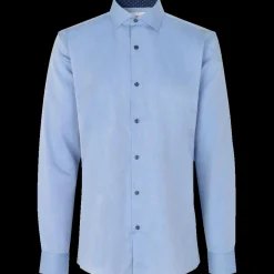 Best ID Seven Seas Fine Twill Virginia herre skjorte lys blå str. XL