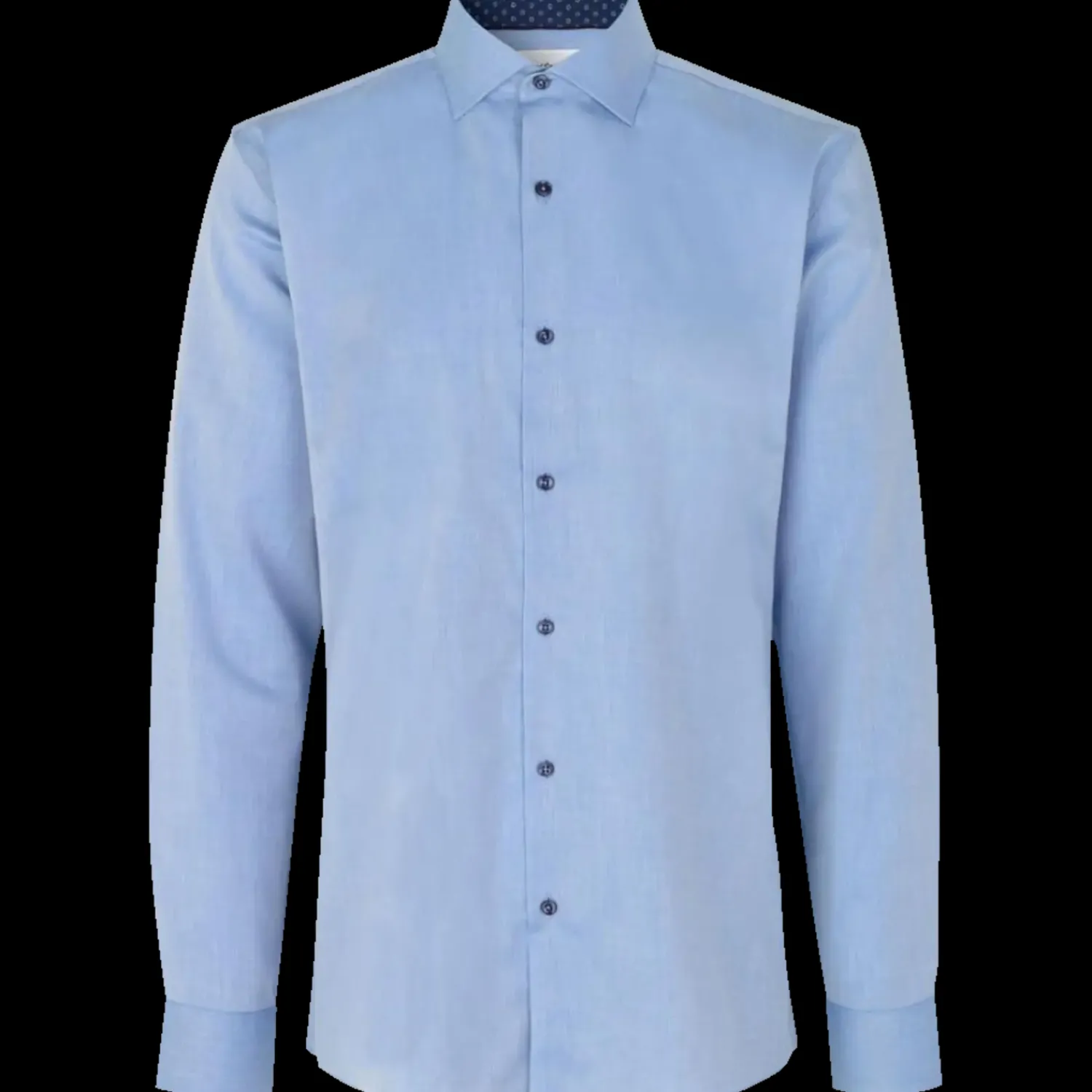 Best ID Seven Seas Fine Twill Virginia herre skjorte lys blå str. XL