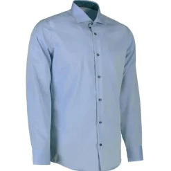 Best ID Seven Seas Fine Twill Virginia herre skjorte lys blå str. XL