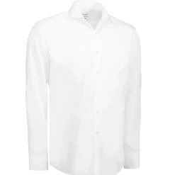 Online ID Seven Seas Fine Twill modern fit skjorte herre hv str. L
