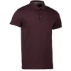 Clearance ID Seven Seas herre poloshirt dyb rød str. 2XL