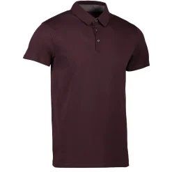 Clearance ID Seven Seas herre poloshirt dyb rød str. 2XL