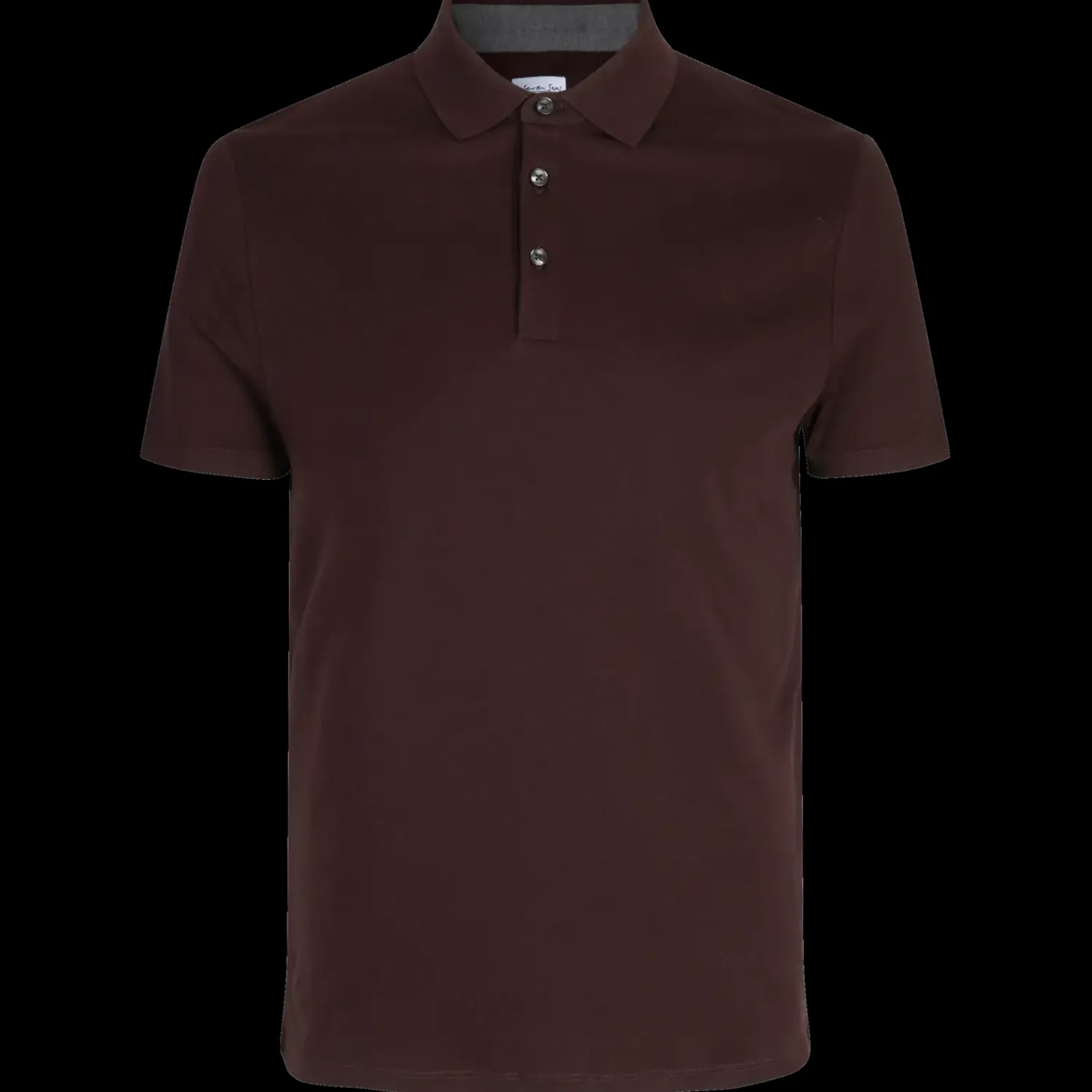 Clearance ID Seven Seas herre poloshirt dyb rød str. 2XL