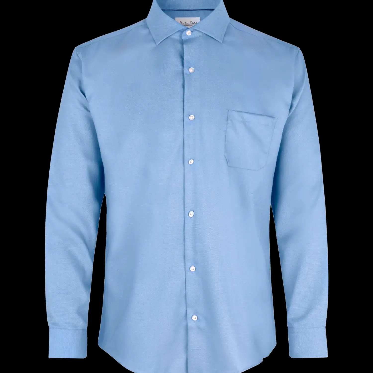 ID Skjorter^Seven Seas Royal Oxford herre skjorte lys blå str. L