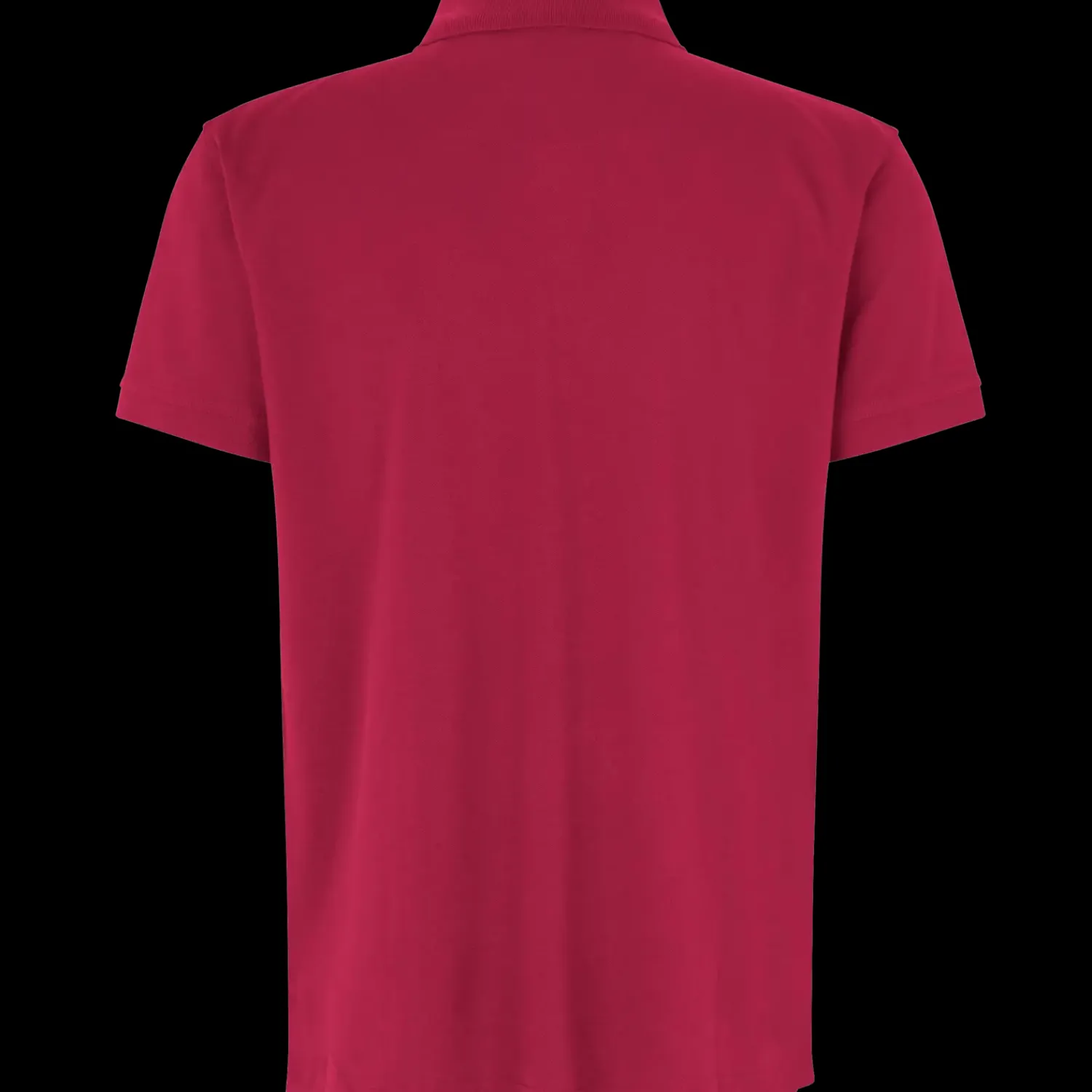 Sale ID stretch herre poloshirt cerise str. L