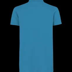 Sale ID stretch herre poloshirt turkis str. 2XL