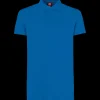 ID T-Shirts^stretch herre poloshirt azur str. L
