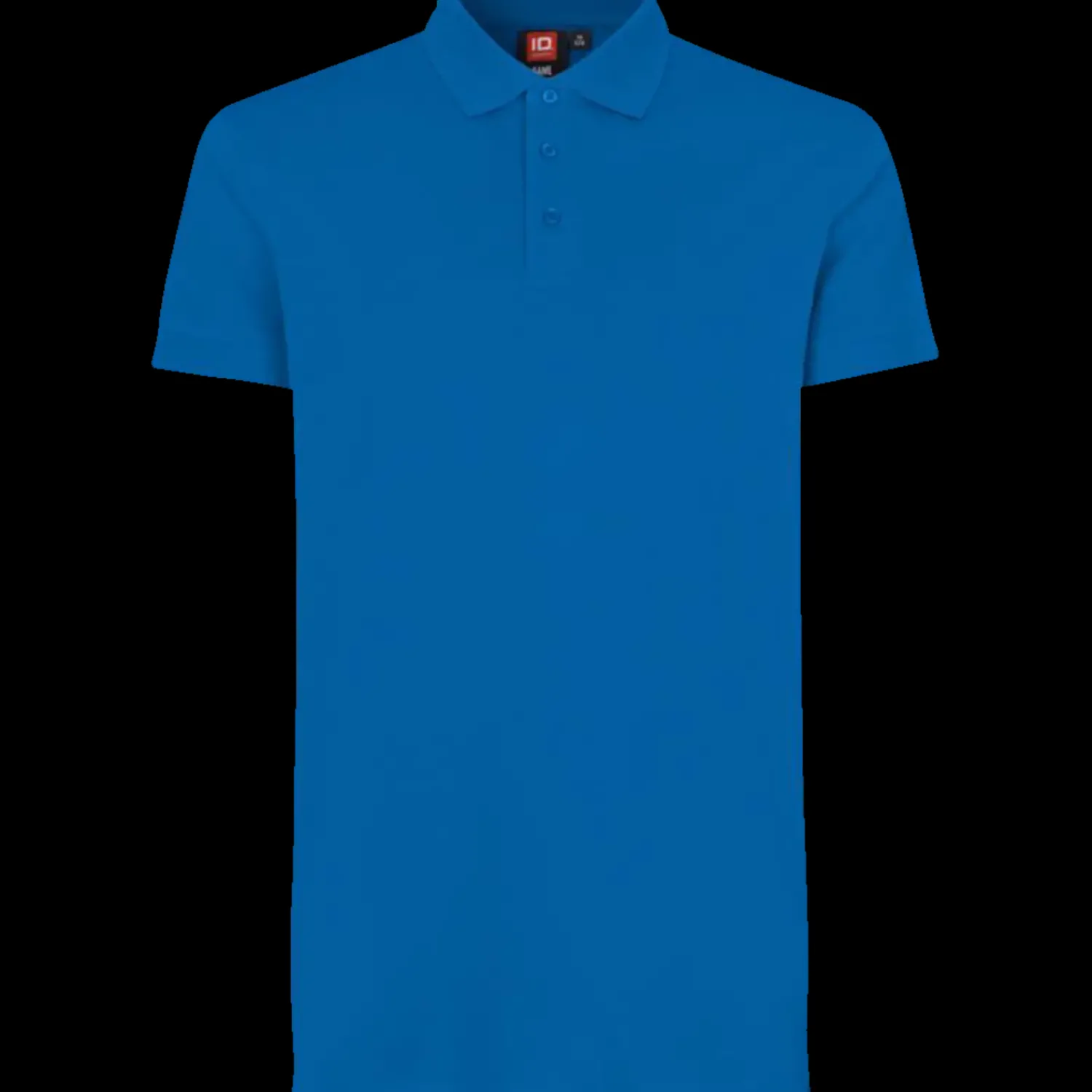 ID T-Shirts^stretch herre poloshirt azur str. L