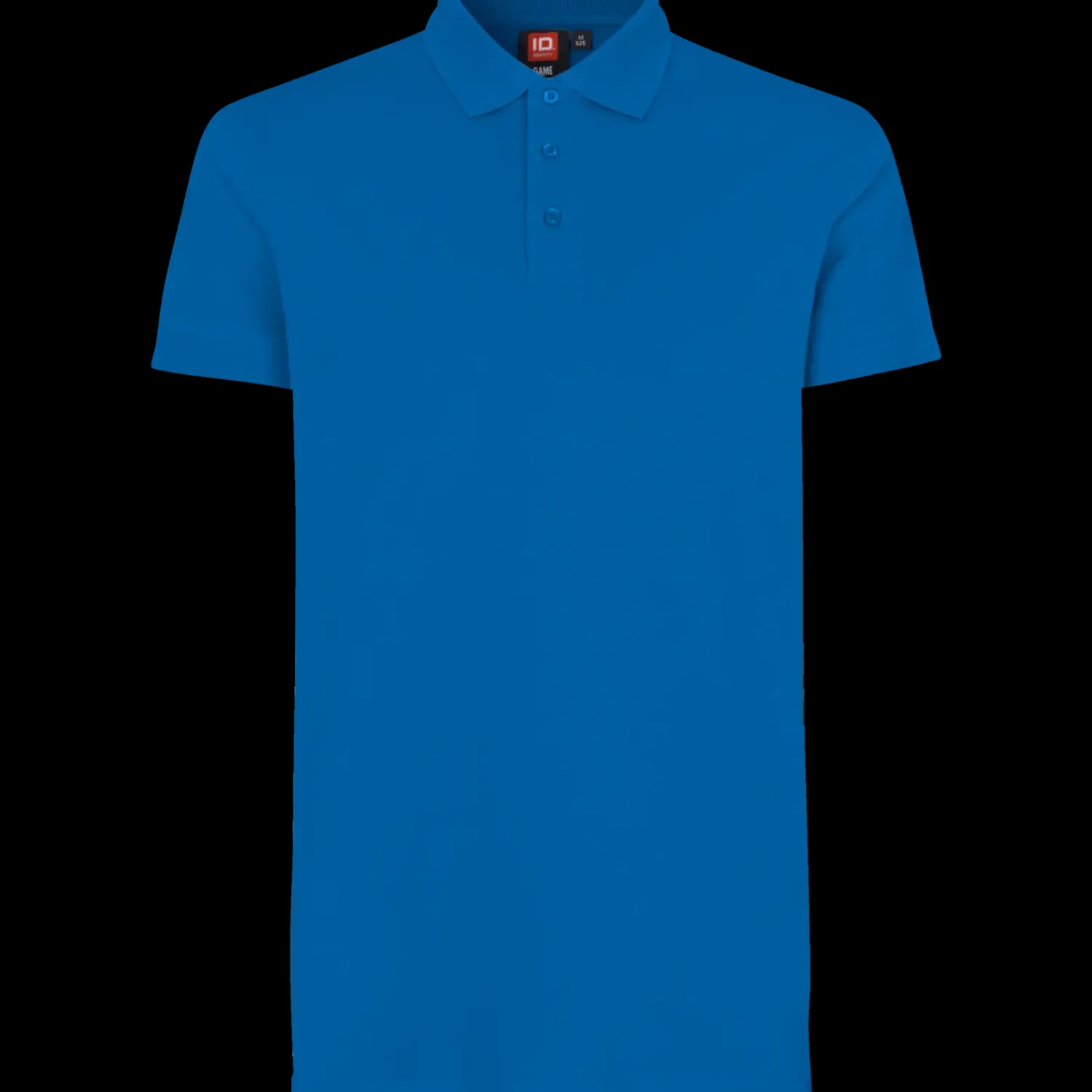 ID T-Shirts^stretch herre poloshirt azur str. L