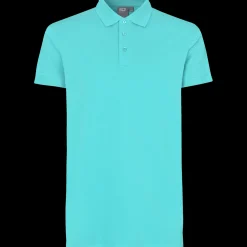 Sale ID stretch herre poloshirt mint str. L