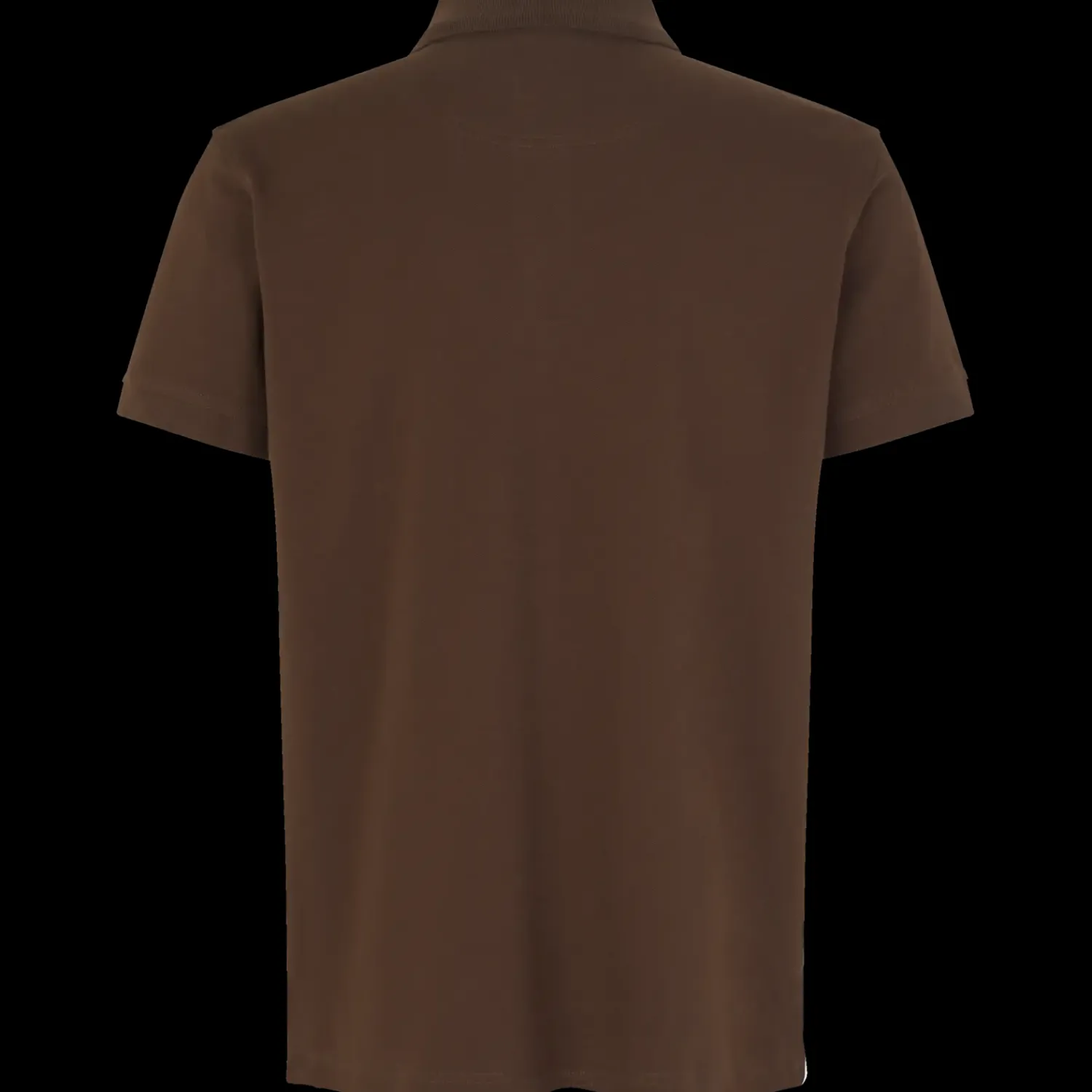 Outlet ID stretch herre poloshirt mocca str. 2XL