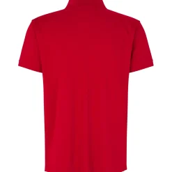 New ID Stretch herre poloshirt rød str. L