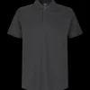 ID T-Shirts^stretch herre poloshirt koks grå str. 2XL