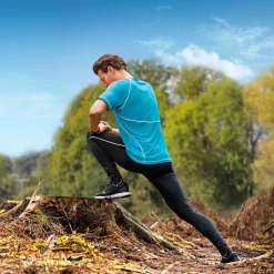 ID tights lange sort str. XL