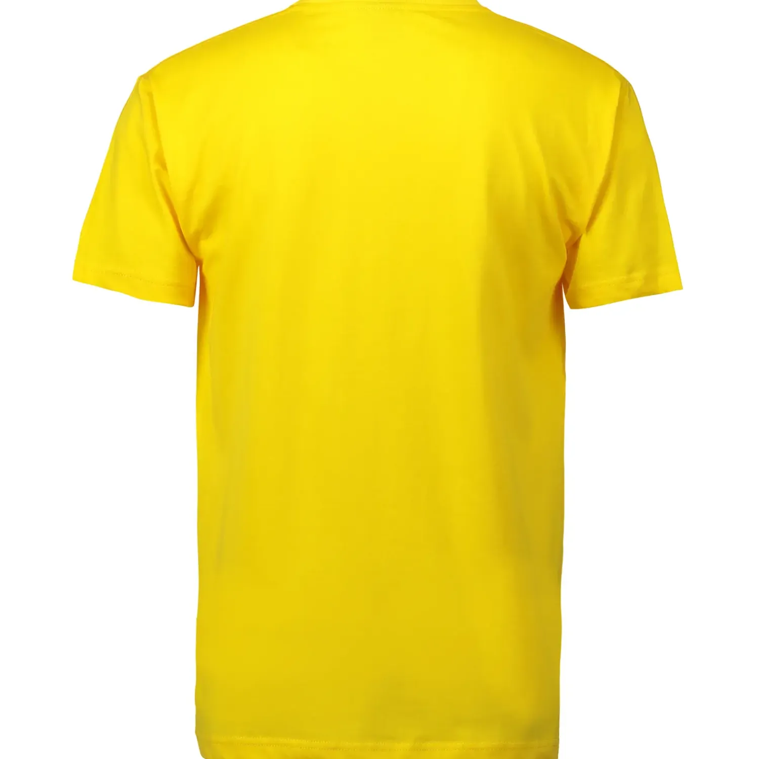 ID T-Time t-shirt kortærmet gul str. 2XL