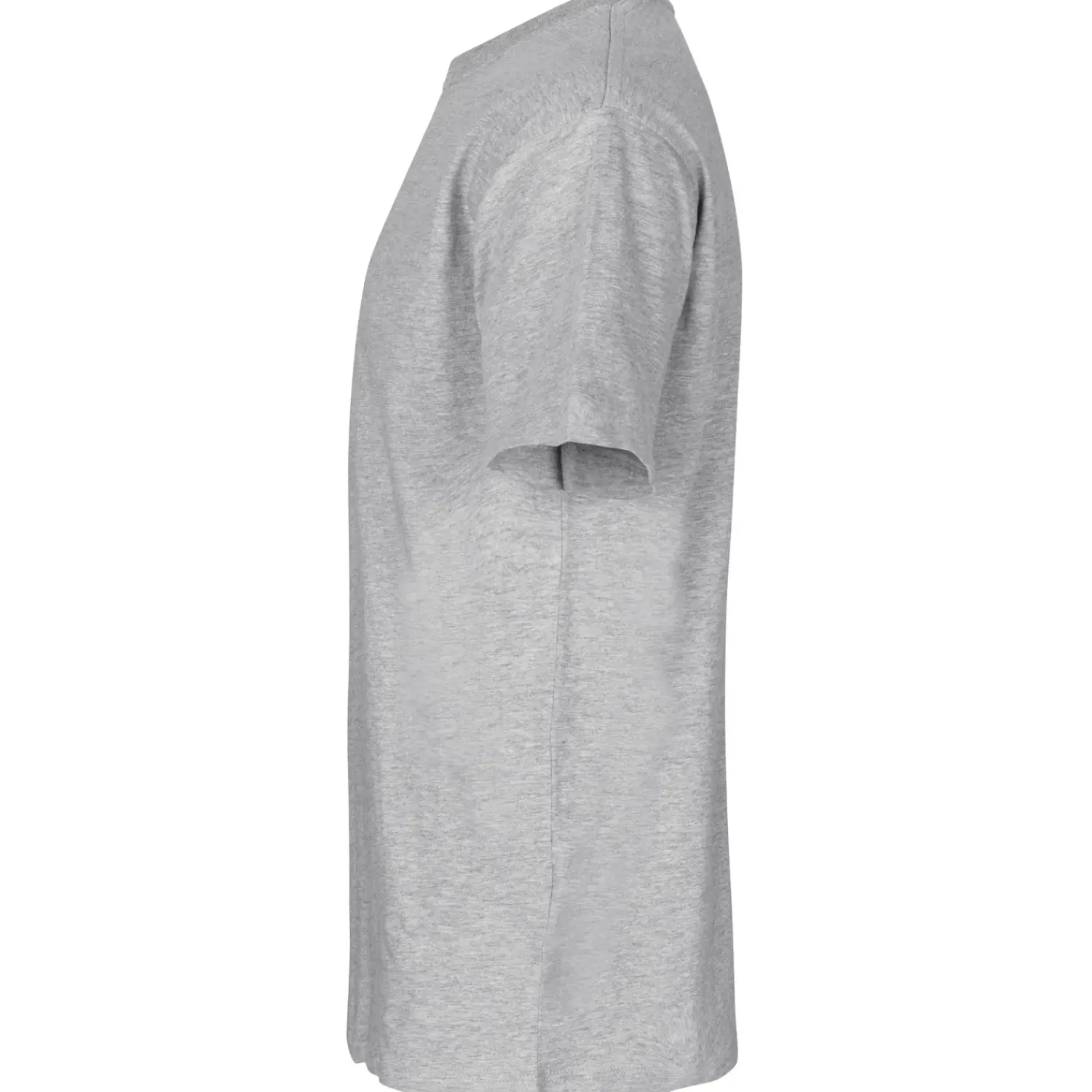 New ID T-Time t-shirt kortærmet grå melange str. L