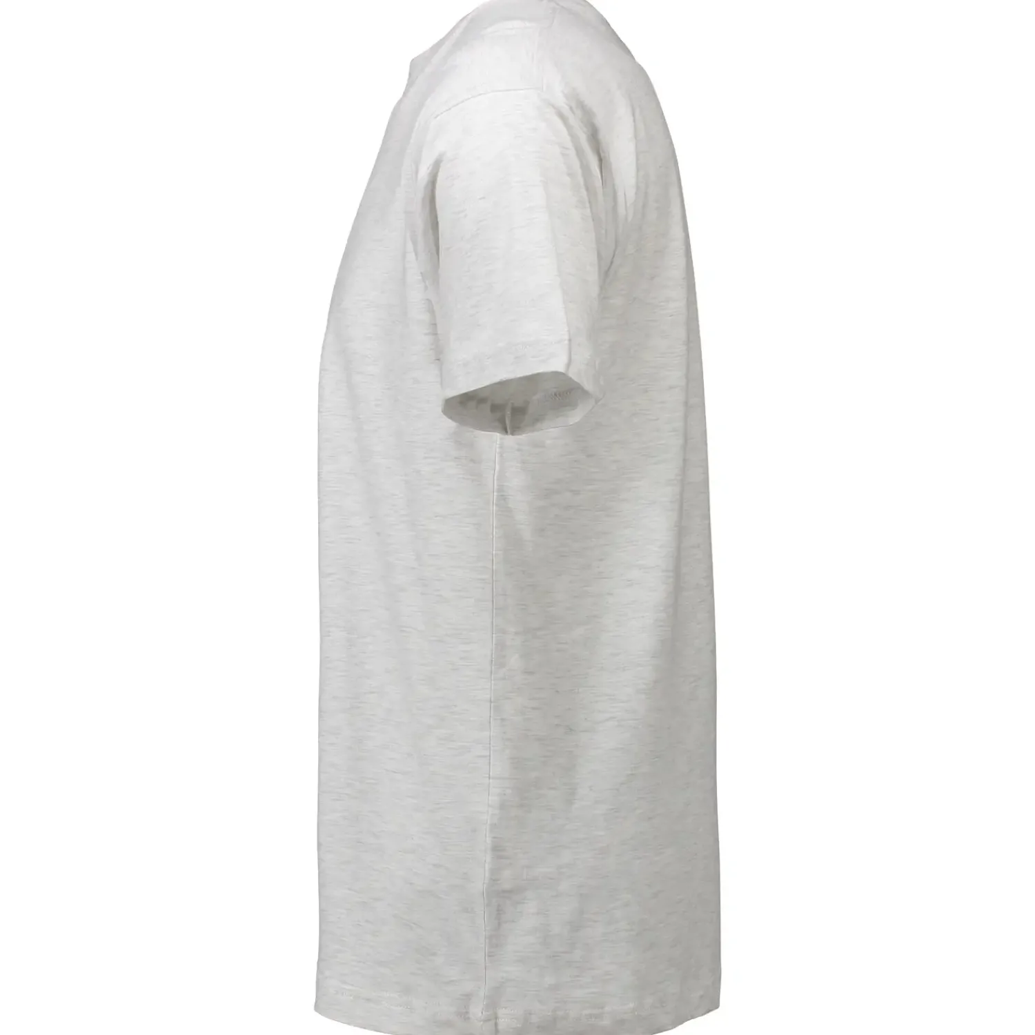 Online ID T-Time t-shirt kortærmet snow melange str. L