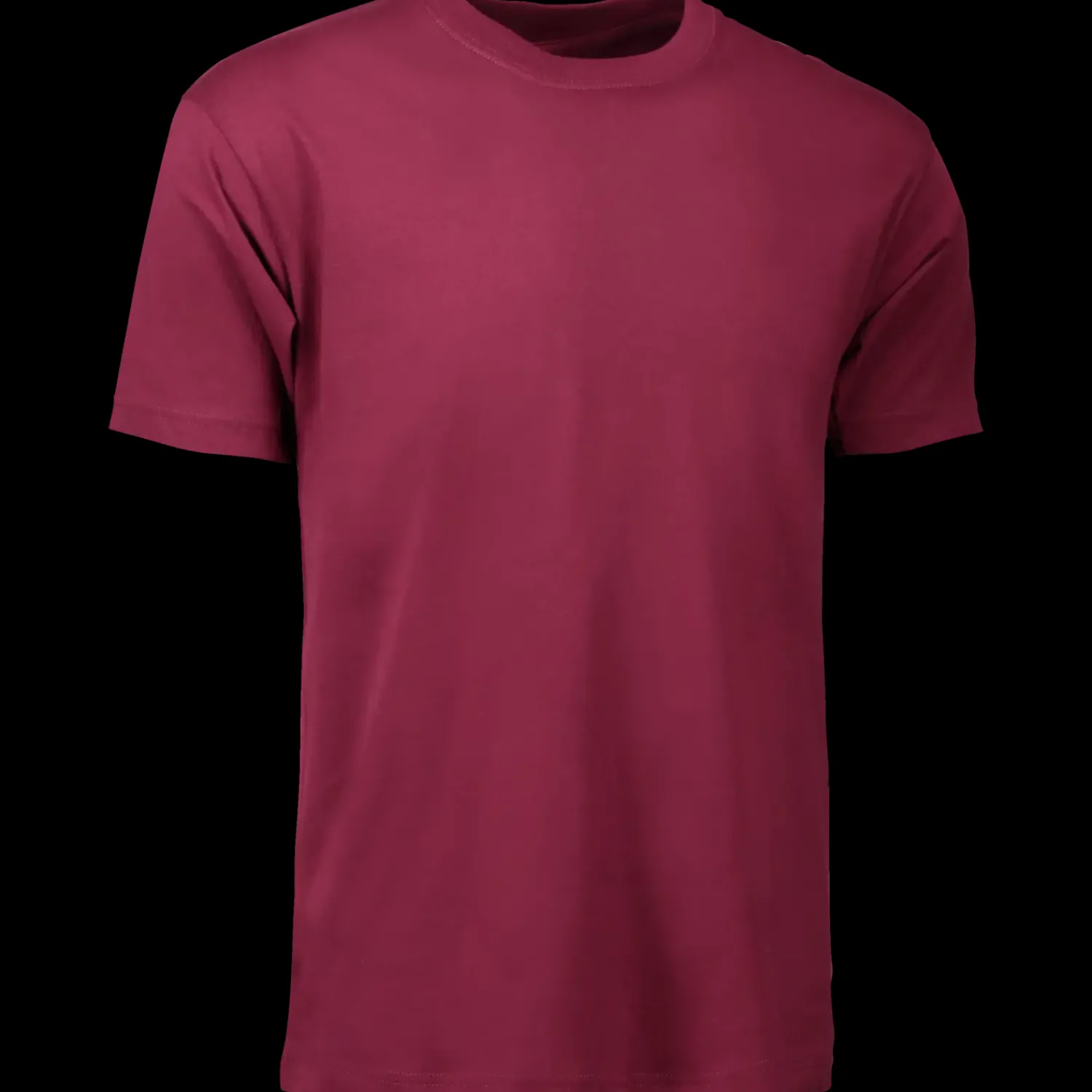 ID T-Shirts^T-Time t-shirt kortærmet bordeaux str. L