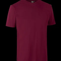 ID T-Shirts^T-Time t-shirt kortærmet bordeaux str. L