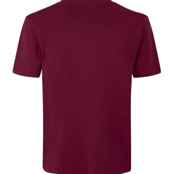 ID T-Shirts^T-Time t-shirt kortærmet bordeaux str. L