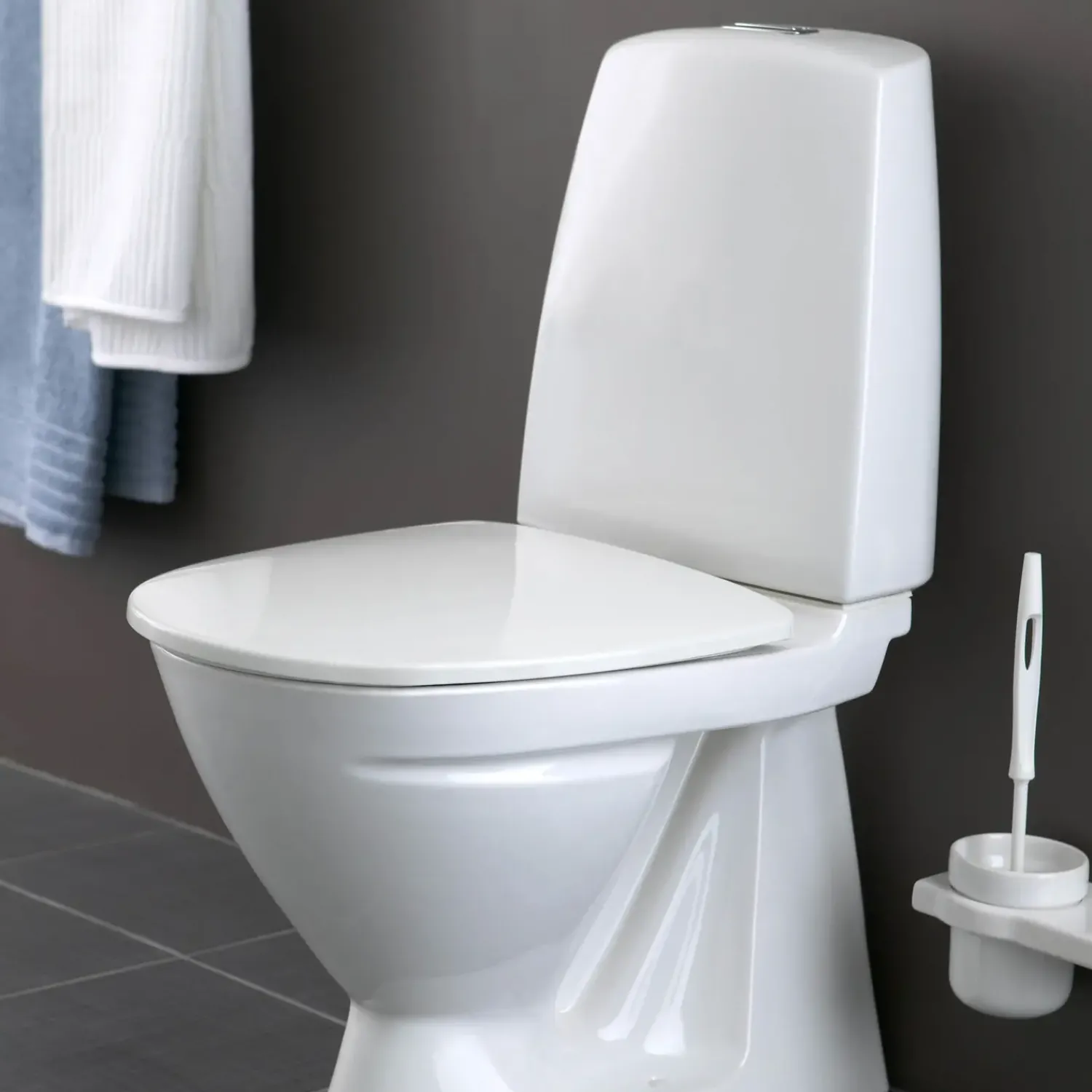 Ifö Sign toilet uden multiquick tilslutning, hvid