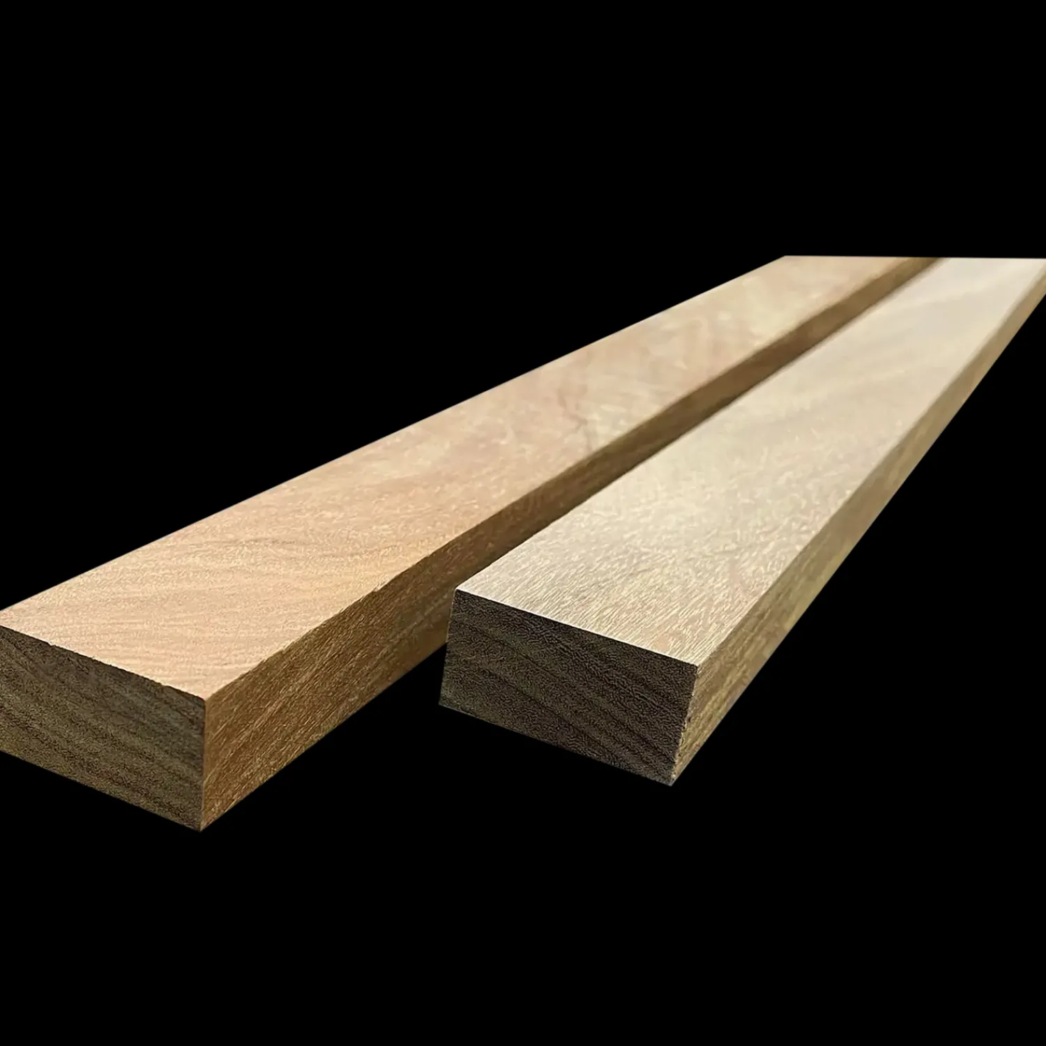 Hårdt Træ Terrassebrædder^IPE lister mørkebrun høvlet 20 x 40 mm 1,85 m