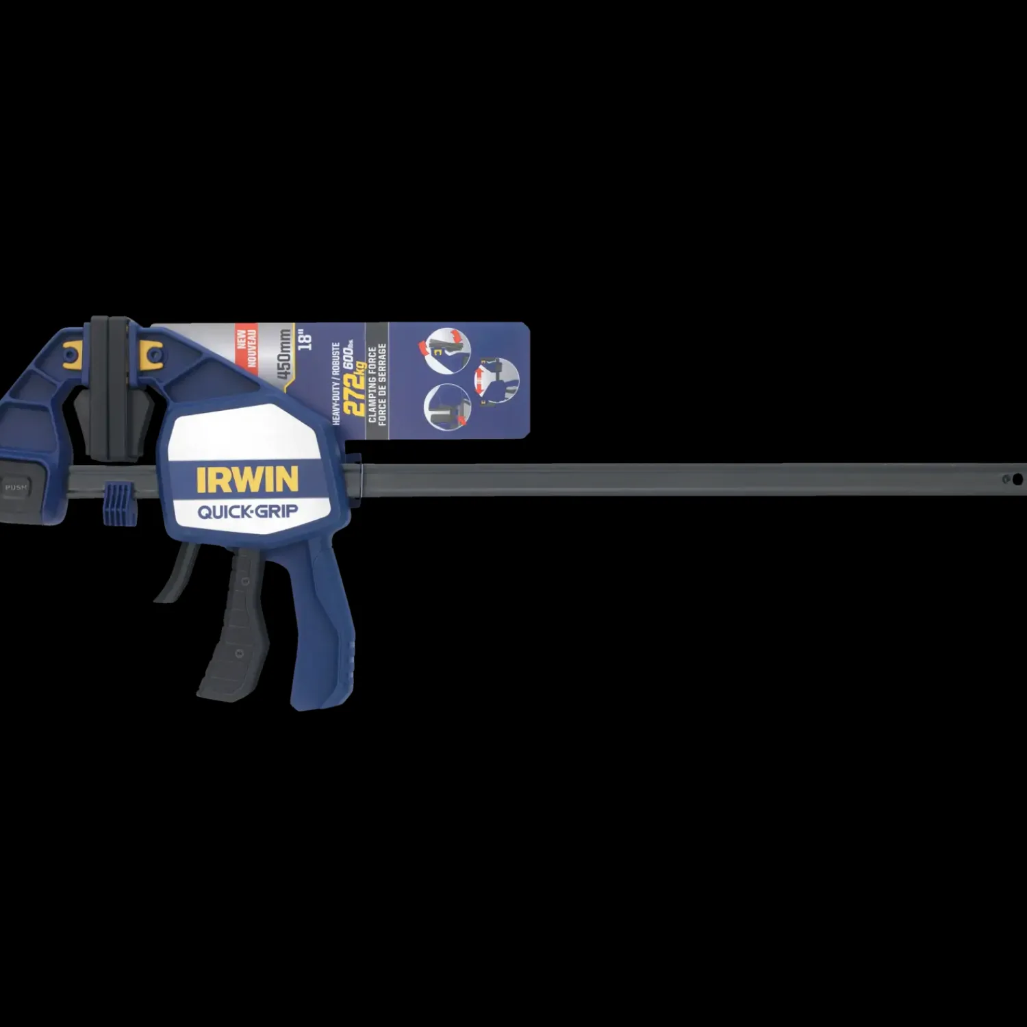 Best Irwin enhåndstvinge Quick grip enhåndstvinge 450 mm