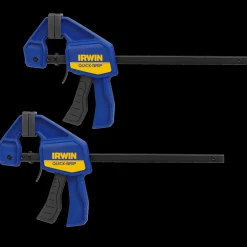 Irwin Skruetvinger^Quick-Grip mini enhåndstvinge 6" - 150 mm 2-pak