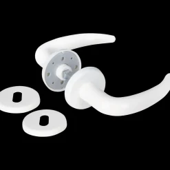 Best Jasa Coupe dørgreb inkl. nøgleskilt hvid