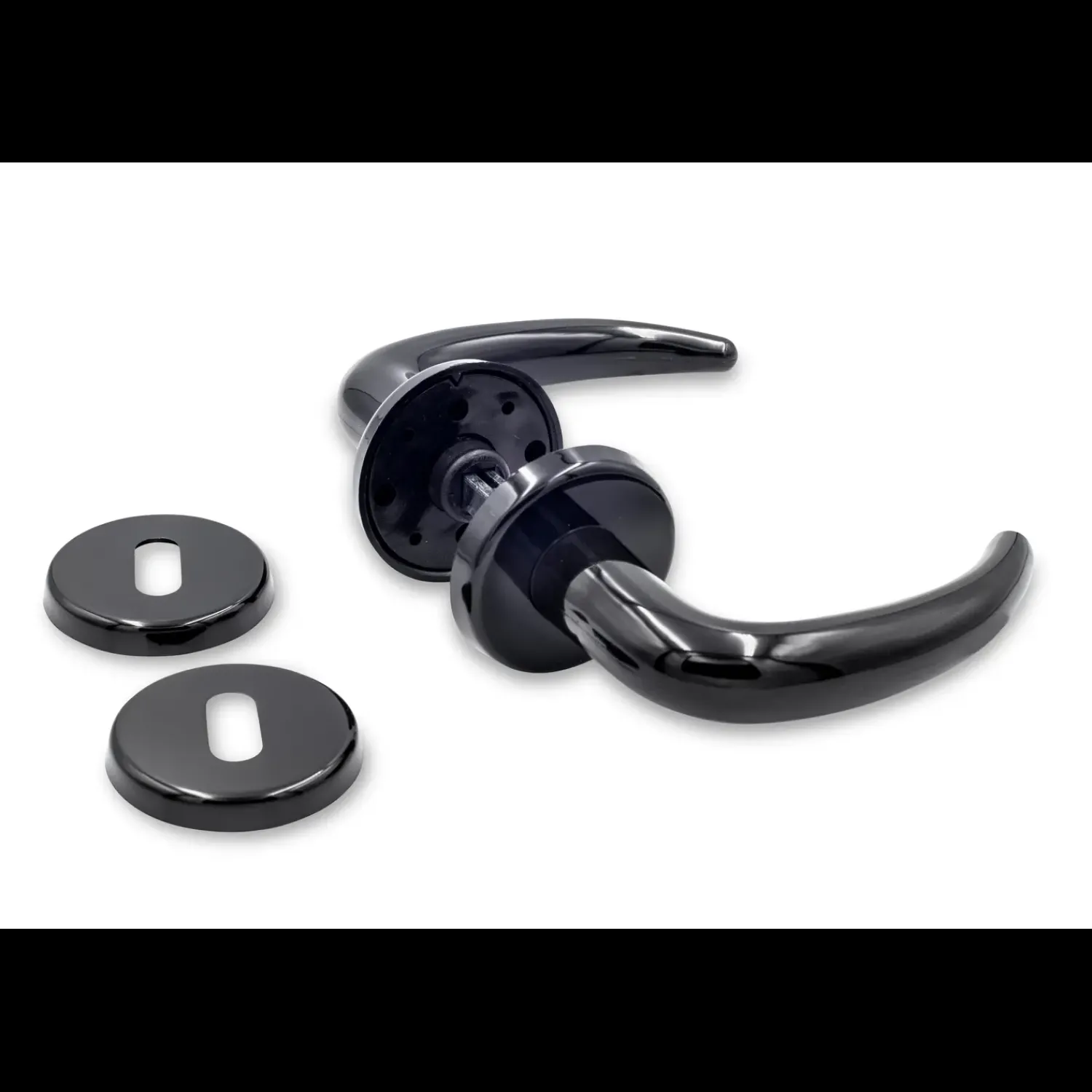 Jasa Greb^Coupe dørgreb m/nøgleskilt CC 30 mm sort